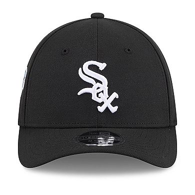 Men's New Era Black Chicago White Sox 2026 Jackie Robinson Day 39THIRTY M-Crown Flex Hat