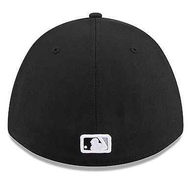 Men's New Era Black Chicago White Sox 2026 Jackie Robinson Day 39THIRTY M-Crown Flex Hat