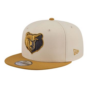 Men's New Era Cream/Tan Memphis Grizzlies Two-Tone Color Pack 9FIFTY Snapback Hat