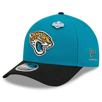 Men's New Era Teal/Black Jacksonville Jaguars 2026 NFL Draft 9FORTY M-Crown Adjustable Hat