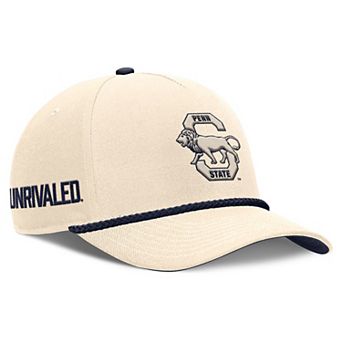 Unisex Nike Natural Penn State Nittany Lions Legacy Vintage Rope Rise Adjustable Hat
