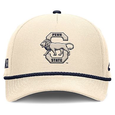 Unisex Nike Natural Penn State Nittany Lions Legacy Vintage Rope Rise Adjustable Hat