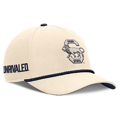 Unisex Nike Natural Penn State Nittany Lions Legacy Vintage Rope Rise Adjustable Hat