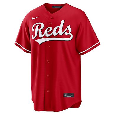 Men's Nike Elly De La Cruz Red Cincinnati Reds Alternate Replica Jersey