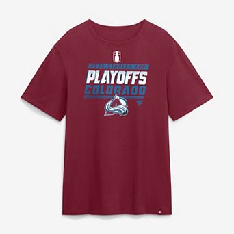 Men's Fanatics Garnet Colorado Avalanche 2026 Stanley Cup Playoffs T-Shirt