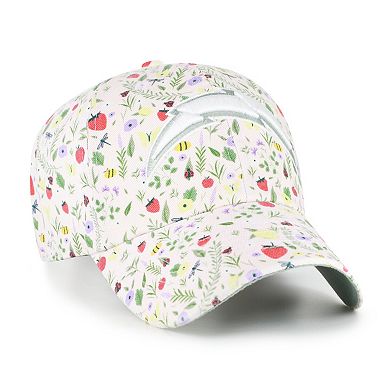 Women's '47 Light Pink Los Angeles Chargers Posey Clean Up Adjustable Hat