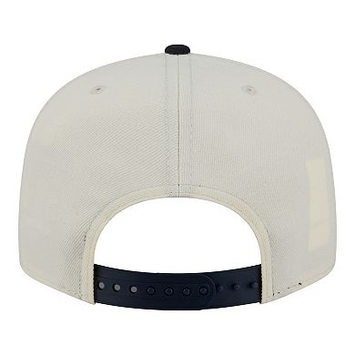 Men's New Era Cream/Navy Boston Red Sox Localized 9FIFTY Snapback Hat