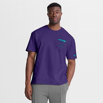 Men's Nike Purple Arizona Diamondbacks City Connect 2-Hit Max90 Pocket T-Shirt