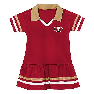 Girls Toddler Outerstuff Scarlet San Francisco 49ers Star Player Dress