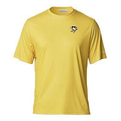 Men's Gold Pittsburgh Penguins Terminal Tackle Omni-Shade T-Shirt