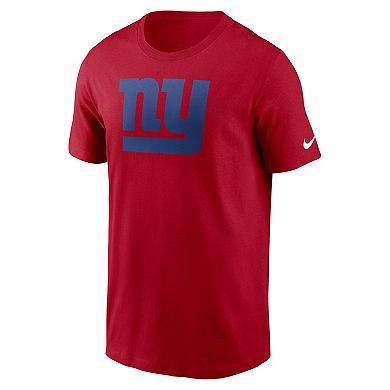 Men's Nike Red New York Giants Essential Logo T-Shirt