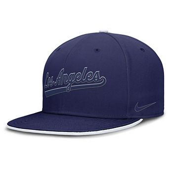 Men's Nike Royal Los Angeles Dodgers Dri-FIT Round Bill True Fitted Hat