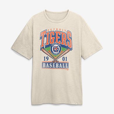 Men's Fanatics Tan Detroit Tigers Stadium Slub T-Shirt