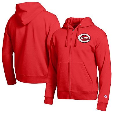 Men's Champion Red Cincinnati Reds All-Star Full-Zip Hoodie