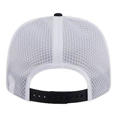 Men's New Era Navy Seattle Mariners Active 9SEVENTY Adjustable Trucker Hat