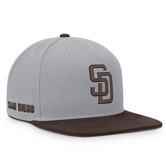 Men's Nike Gray/Brown San Diego Padres Primetime Pro Dri-FIT Snapback Hat