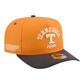 Men's New Era Tennessee Orange/Black Tennessee Volunteers Two-Tone Arched 9FIFTY Snapback Hat