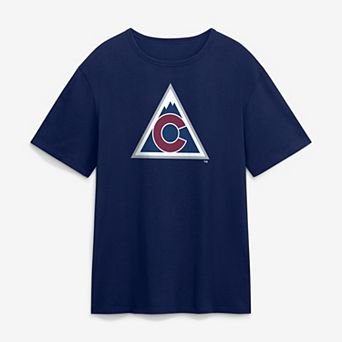 Men's Fanatics Athletic Navy Colorado Avalanche Elevated Essential T-Shirt