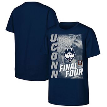 Youth Outerstuff Navy UConn Huskies 2026 NCAA Men's Basketball Tournament March Madness Final Four T-Shirt