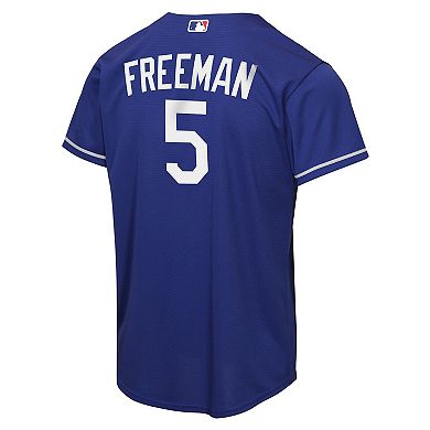 Youth Nike Freddie Freeman Royal Los Angeles Dodgers Alternate Replica Jersey