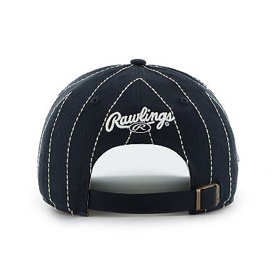 Men's '47 x Rawlings Navy New York Yankees Pinstripe Hitch Adjustable Hat