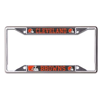 WinCraft Cleveland Browns Metal License Plate Frame