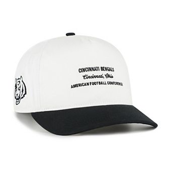Men's '47 White Cincinnati Bengals Contemporary Two-Tone Hitch Adjustable Hat