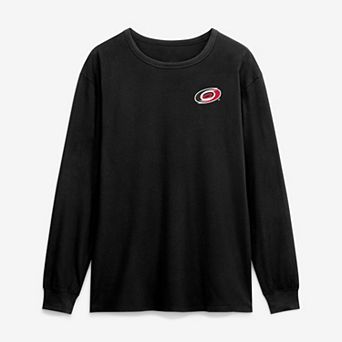 Men's Fanatics Black Carolina Hurricanes Game Long Sleeve T-Shirt