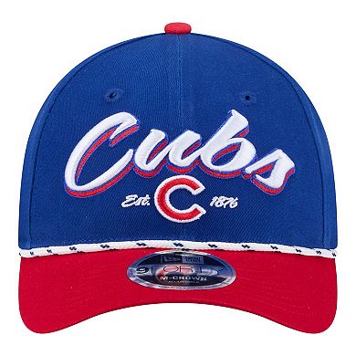 Men's New Era Royal/Red Chicago Cubs Team Loyal 9FORTY M-Crown Adjustable Hat