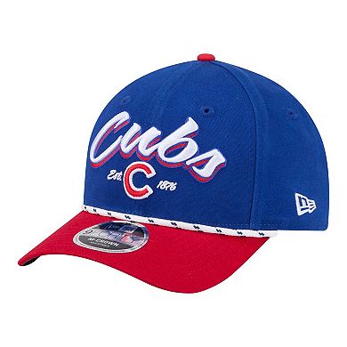 Men's New Era Royal/Red Chicago Cubs Team Loyal 9FORTY M-Crown Adjustable Hat