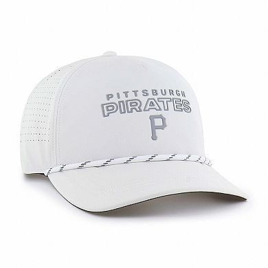 Men's '47 White Pittsburgh Pirates Forward Vault Hitch Adjustable Hat