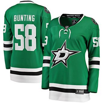 Women's Fanatics Michael Bunting Kelly Green Dallas Stars Home Breakaway Jersey