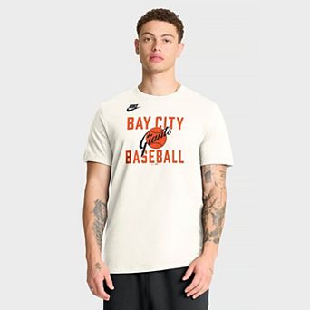 Men's Nike Cream San Francisco Giants Cooperstown Collection ‘70s Inspired T-Shirt