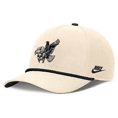 Unisex Nike Natural Iowa Hawkeyes Legacy Vintage Rope Rise Adjustable Hat