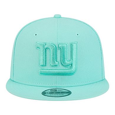 Men's New Era Turquoise New York Giants Colorpack 9FIFTY Snapback Hat
