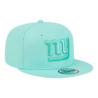 Men's New Era Turquoise New York Giants Colorpack 9FIFTY Snapback Hat