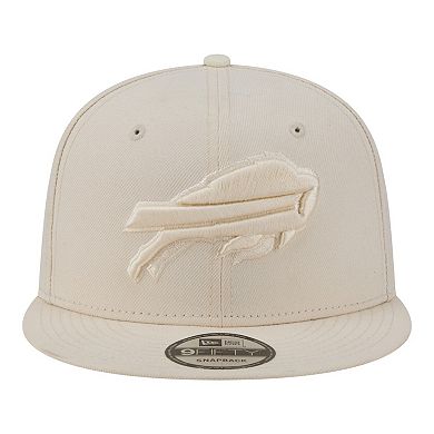 Men's New Era Cream Buffalo Bills Colorpack 9FIFTY Snapback Hat