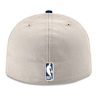 Men's New Era White/Navy LA Clippers Chrome Two-Tone 59FIFTY Fitted Hat