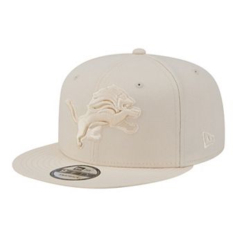 Men's New Era Cream Detroit Lions Colorpack 9FIFTY Snapback Hat