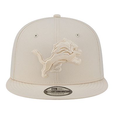 Men's New Era Cream Detroit Lions Colorpack 9FIFTY Snapback Hat