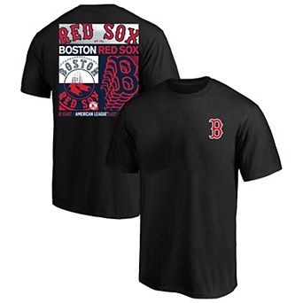 Men's Profile Black Boston Red Sox Big & Tall Two-Sided Graphic T-Shirt