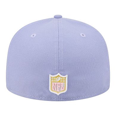Men's New Era Light Purple Buffalo Bills Lavender Bloom 59FIFTY Fitted Hat
