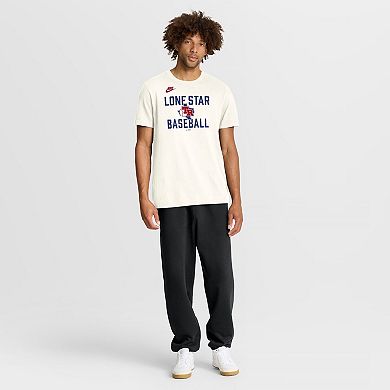 Men's Nike Cream Texas Rangers Cooperstown Collection ‘70s-Inspired T-Shirt