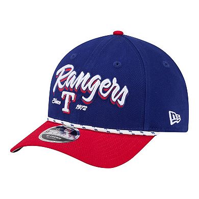 Men's New Era Royal/Red Texas Rangers Team Loyal 9FORTY M-Crown Adjustable Hat