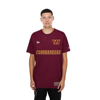 Men's New Era Burgundy Washington Commanders Match T-Shirt
