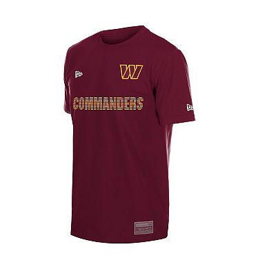 Men's New Era Burgundy Washington Commanders Match T-Shirt