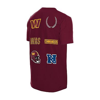 Men's New Era Burgundy Washington Commanders Match T-Shirt