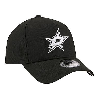 Youth New Era Black Dallas Stars 9FORTY A-Frame Adjustable Hat