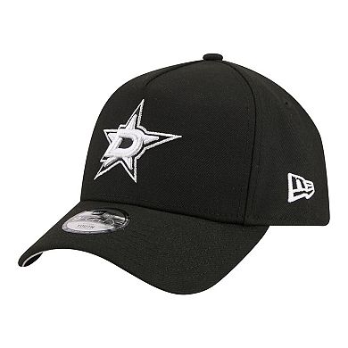 Youth New Era Black Dallas Stars 9FORTY A-Frame Adjustable Hat