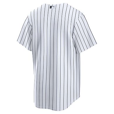 Men's Nike White New York Yankees Home Replica Jersey